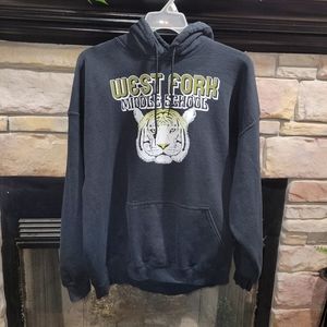 Gildan "West Fork Middle School Tigers" hoodie Size 2XL